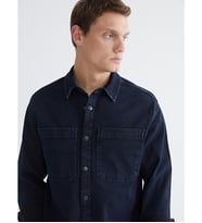 LCW Jeans İndigo Rahat Kalıp Erkek Jean Gömlek