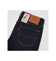 502 Taper likralı esnek kumaş erkek kot pantolon--classic denim navi---