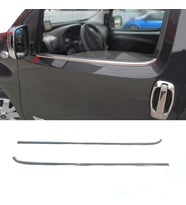 Citroen Nemo Krom Cam Çıtası Tk 2008 Üzeri 2Prç Paslanmaz Çelik