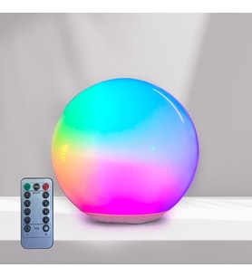 Petrix Küre Kumandalı RGB Gece Lambası