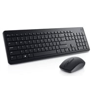 DELL KM3322W Kablosuz Q Trk Siyah Klavye - Mouse Set