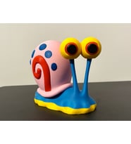 Salyangoz Gary Figürü - 3D Yazıcı Tasarım SpongeBob Biblosu - Gary the Snail
