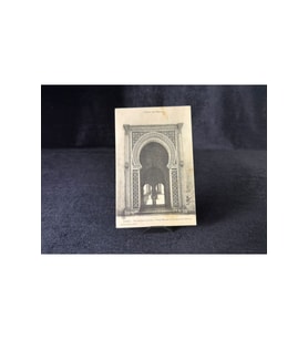 Cezayir 1922 Fransız Kartpostal 25 Sürsajlı pullu Villes du Maroc RABAT Hopital Marie Feuillet Por