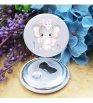 Hayaller Dükkanı 15 Adet Açacak Magnet Bebek Doğum Hediyesi, Bebek Şekeri, Bebek Mevlüt Şekeri Metal 58 mm