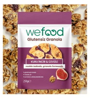 Wefood Glutensiz Granola Kuru İncir Ve Cevizli 250 Gr