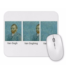 Van Gogh Van Goghing Mouse Pad