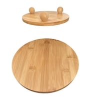 Balsa BLS BMB104 Ayaklı Bambu Sunumluk 30 cm (Kahverengi)