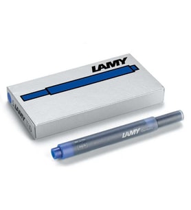 Lamy T10 Dolma Kalem Kartuşu 5'li Mavi