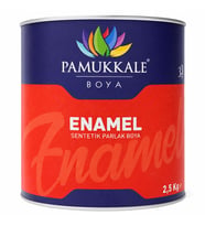 Pamukkale Enamel Sentetik Parlak Yağlı Boya 2.5 Kg Kırık Beyaz Ral 9003