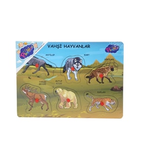 ONY-328 329 Onyıl, Ahşap Tutmalı Vahşi Hayvanlar