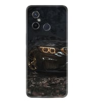 Xiaomi Redmi 12C Kılıf Silikon Desen Özel Seri Black Car 1768