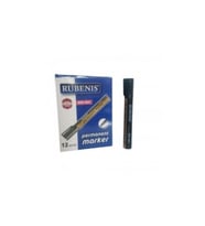 Rubenis Tahta Kalemi Kartuşlu Siyah (12 Li Paket)