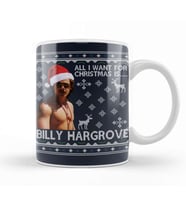 Stranger Things Billy Hargrove Christmas Wish Kupa Bardak Porselen