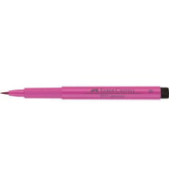 Faber Castell Pitt Artist Pen Çizim Kalemi Fırça Uçlu 125***Middle Purple Pink (Morumsu Pembe-Orta) 