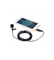 3.5mm Jak 1.5 Metre Double Mikrofon - Siyah
