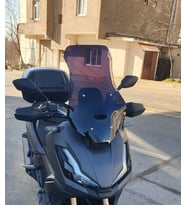MOTOCAM Honda Adv 350 Ön Cam 2023-2026 Model 60cm Siyah Renkli 4mm ORTA BOYLU