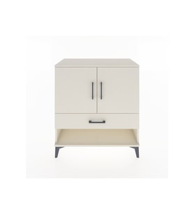 Hyperion Şifonyer 2 Raflı Tek Çekmeceli 2 Kapaklı 88x44x96 Aytaşı-Aytaşı