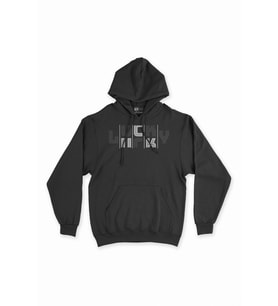 Lucky Şanslı Siyah Sweatshirt Hoodie