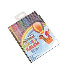 Nova Color Mum Pastel Boya Silinebilir Yuvarlak 12 Renk NC-2122
