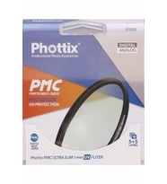 Phottix 72mm PMC Ultra Slim UV Protection Filtre (Siyah)