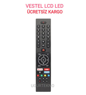 VESTEL LCD NETFLIX-YOUTUBE TUŞLU TV KUMANDASI