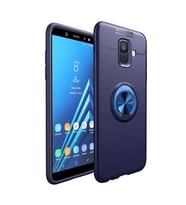 Samsung Galaxy A6 2018 Uyumlu Kılıf Zore Ravel Silikon Kapak (Kırmızı)