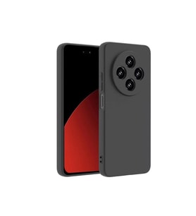 Durukar® Redmi 14C Kılıf First Silikon - Siyah