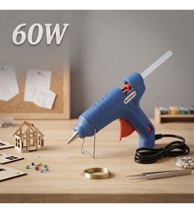 60W Sıcak Silikon Tabancası - Elektrikli - 11 mm Mum Silikon Uyumlu