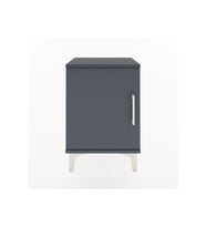 Arges Komodin 2 Raflı Tek Kapaklı 44x30x64 Antrasit-Antrasit