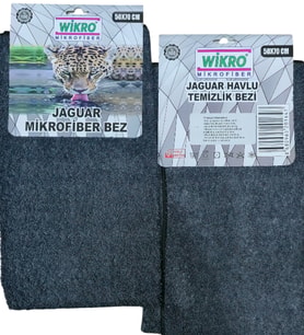 Wık Jaguar Overloklu M.Fiber Havlu (50X70) (Çok Renkli)