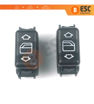 Mercedes W124 A124 C124 S124 W126 C126 W463 W201 190 A1248204610 İçin Sağ Sol Kapı Cam Açma Düğmesi