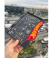 Hot Whells RedBull Özel Tasarım 3D Motosiklet Pleksi Plakalık