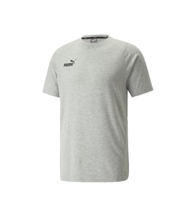 Puma Teamfinal Casuals Tee Erkek Futbol Tişörtü 65738533 Gri