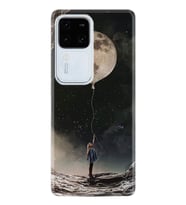 Vivo V30 Kılıf Desenli Silikon Moon Baloon 1368