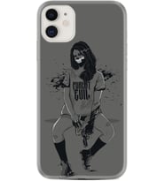 Apple iPhone 11 12 13 Mini Kılıf Desemli Silikon Purest Evil 1627