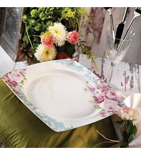 Aryıldız Prestige 29 Parça Mavi Desenli 6 Kişilik Yemek Takımı