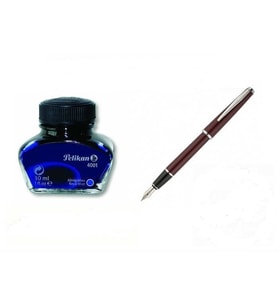SCRIKSS 33 DOLMAKALEM + PELİKAN DOLMA KALEM MÜREKKEBİ 30 ML