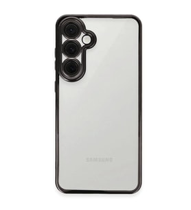 Samsung Galaxy S24 Fe Kılıf Razer Lensli Silikon - Siyah