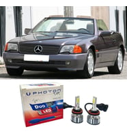 Mercedes SL R129 Led Xenon Uzun + Kısa Far Ampulü H4 Duo Yeni Seri Beyaz