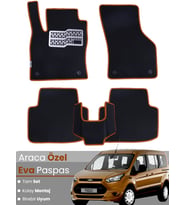 FORD CONNECT (2013-2023) Uyumlu EVA Paspas Tam Set–Araca Özel,Su Geçirmez,Kolay Montaj