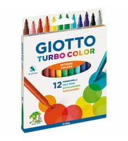 GIOTTO TURBO COLOR KEÇELİ KALEM 12 Lİ 416000