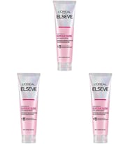 Elseve Glycolic Gloss Mükemmel Parlaklık Için Pürüzsüzleştirici Saç Kremi 150 Ml 3Lü Paket