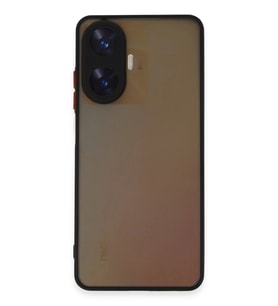 Durukar® Realme C55 Kılıf Montreal Silikon Kapak - Siyah