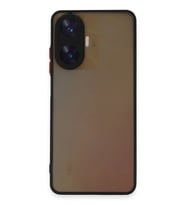 Durukar® Realme C55 Kılıf Montreal Silikon Kapak - Siyah