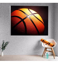 Basketbol Pota Temalı Kanvas Tablo