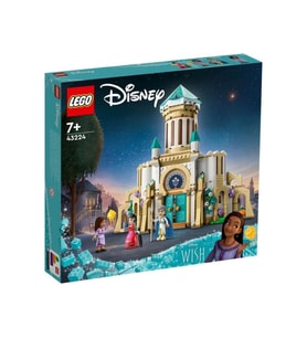 LEGO Disney Kral Magnifico’nun Kalesi 43224-7 Yaş ve Üzeri Çocuklar için Detaylı bir Kale İçeren Yar (Çok Renkli)