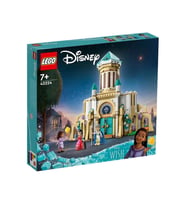 LEGO Disney Kral Magnifico’nun Kalesi 43224-7 Yaş ve Üzeri Çocuklar için Detaylı bir Kale İçeren Yar (Çok Renkli)