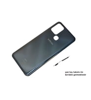 Infinix HOT 10 FULL KASA ARKA Pil Batarya Kapağı SİYAH
