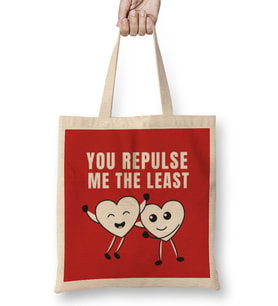 Sarcasm Funny Quote Valentine s Day For Lover Or Boyfriend Girlfriend Bez Çanta Uzun Saplı