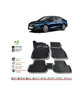 Skoda Octavia 2026 Model 4D Havuzlu Paspas